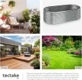 tectake® Hochbeet Metall, Hochbeete-Kit für Beet, Hochbeet Garten, wetterfest, Pflanzkasten, Kräuterbeet, Frühbeet, Gemüsebeet, Pflanzenbeet, zur Anzucht, als Blumenkasten - 942l, 200 x 100 x 60 cm - Thumbnail 7