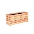 Mega Holz Hochbeet MODULO 60x30x75 cm (BxTxH) - Wetterfester Pflanzkübel aus Holz für Innen- und Außenbereich - Blumenkübel aus witterungsbeständiger Lärche für Garten, Terrasse und Balkon, Modular - Thumbnail 8