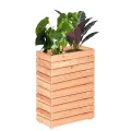 Mega Holz Hochbeet MODULO 60x30x75 cm (BxTxH) - Wetterfester Pflanzkübel aus Holz für Innen- und Außenbereich - Blumenkübel aus witterungsbeständiger Lärche für Garten, Terrasse und Balkon, Modular - Thumbnail 1