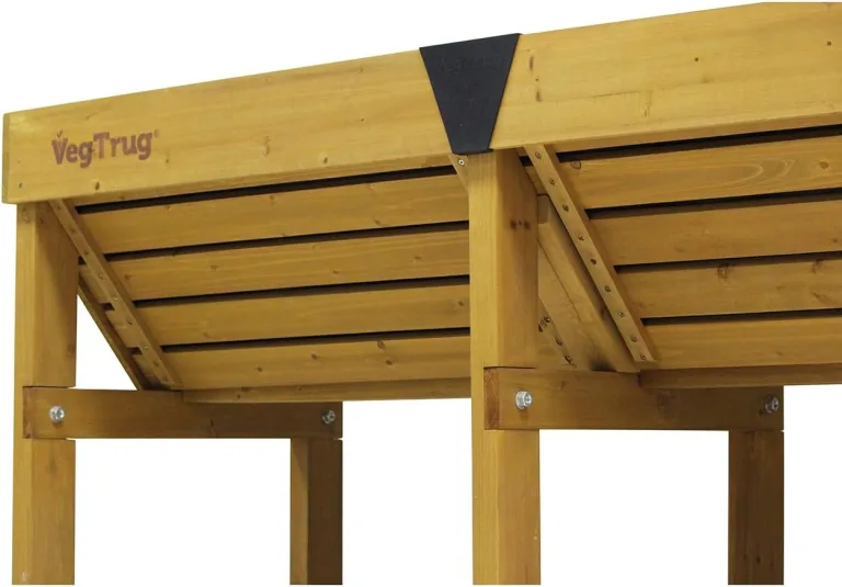 VegTrug Classic V2 1,8m Hochbeet, Natur, Pflanztiefe für flach und tief wurzelndes Gemüse, 100% FSC zertifiziertes Holz, 183 x 76 x 80 cm – Bild 3