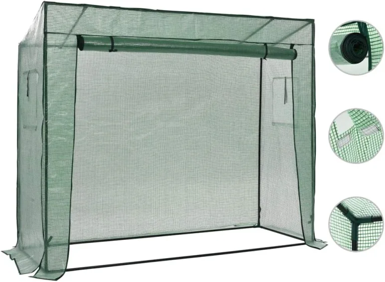 Begehbares Gewächshaus 200 x 80 x 173 cm, Frühbeet, Tomatenhaus, Treibhaus, Greenhouse, Garten Zubehör – Bild 1
