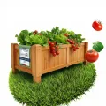 Coemo Frühbeetaufsatz Holz 90 × 60 × 30 cm – Gewächshaus-Abdeckung für Hochbeet – Wetterfester Frühbeetkasten mit Deckel – Schutz für Jungpflanzen & Gemüse – Hochbeet-Bausatz Outdoor - Thumbnail 9
