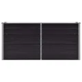 Willood Garten Hochbeet Anthrazit 160 x 40 x 77 cm Verzinkter Stahl - Thumbnail 4