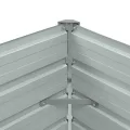 Willood Garten Hochbeet Anthrazit 100 x 40 x 45 cm Verzinkter Stahl - Thumbnail 7
