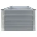 Willood Garten Hochbeet Verzinkter Stahl 320×40×45 cm Grau - Thumbnail 4