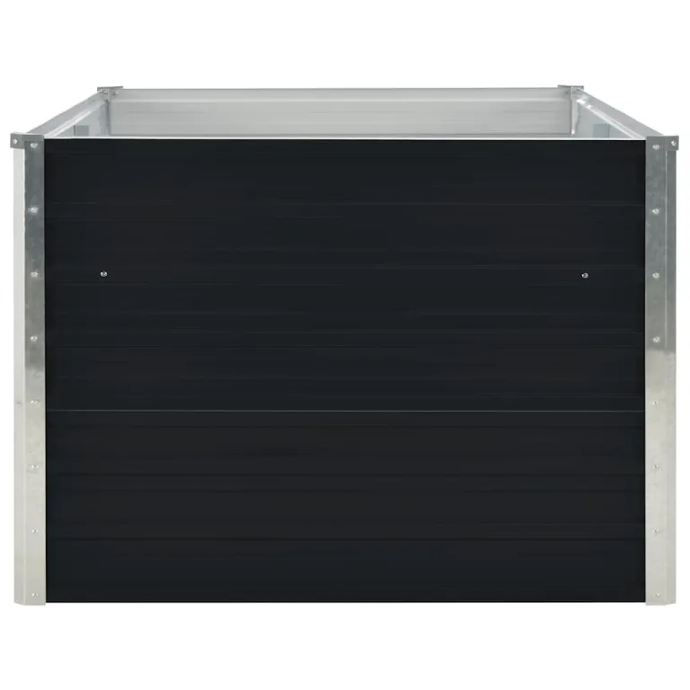 Willood Hochbeet 160 x 80 x 45 cm Verzinkter Stahl Anthrazit – Bild 4
