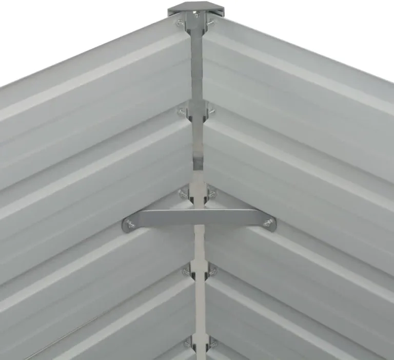 Hochbeet Anthrazit 160 x 80 x 77 cm Verzinkter Stahl – Bild 8