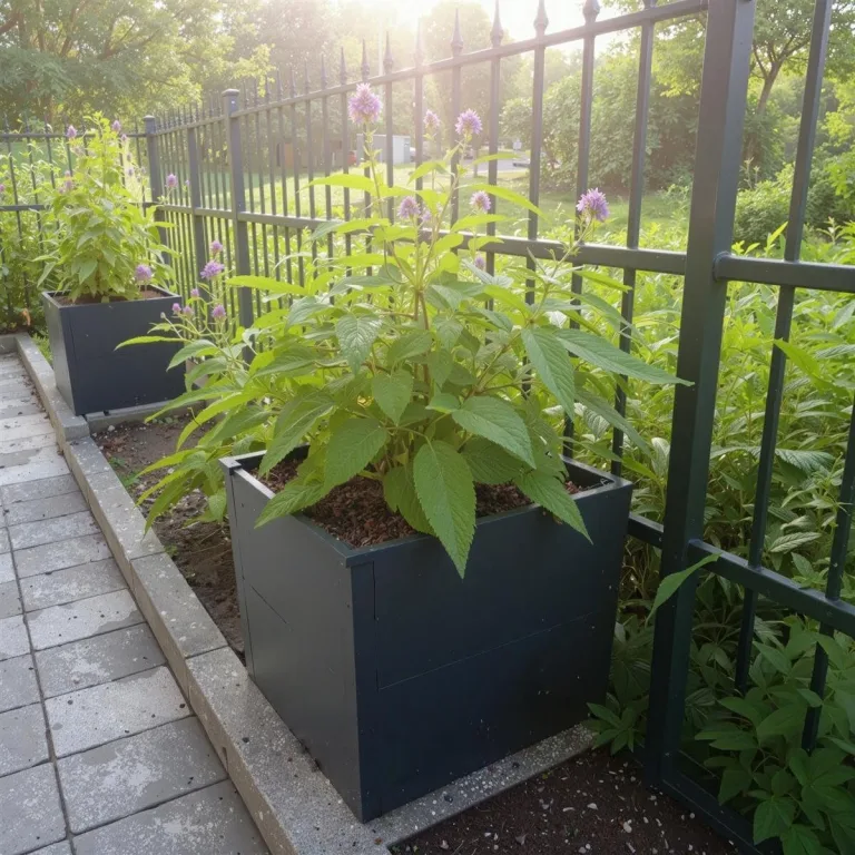 Metzler Hochbeet für den Garten oder Balkon – Stahl in Anthrazit | Witterungsbeständiges Metall-Gartenbeet, Pflanzenbeet, Blumenhochbeet | 50 x 50 x 50 cm – Bild 6