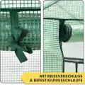 CASA PURA - Gewächshaus 143x143x195 - UV-beständig - Gewächshaus mit Metallablagegitter - Langlebig. Witterungsbeständiges Pflanzenhaus (Harrest) - Thumbnail 7