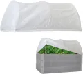 TRUTZHOLM Hochbeetabdeckung 120 x 80 cm Bogenabdeckung mit Vlies Frühbeetabdeckung - Thumbnail 1