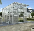 Vitavia Gewächshaus Aphrodite 11500", Aluminium eloxiert, 11,5 m², 10 mm HKP | Wetterfestes & stabiles Treibhaus | Perfekt für Gemüse & Pflanzen | Robust & langlebig - Thumbnail 3