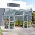 Vitavia Gewächshaus Aphrodite 11500", Aluminium eloxiert, 11,5 m², 10 mm HKP | Wetterfestes & stabiles Treibhaus | Perfekt für Gemüse & Pflanzen | Robust & langlebig - Thumbnail 6