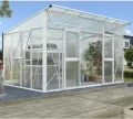 Vitavia Gewächshaus Aphrodite 11500", Aluminium eloxiert, 11,5 m², 10 mm HKP | Wetterfestes & stabiles Treibhaus | Perfekt für Gemüse & Pflanzen | Robust & langlebig - Thumbnail 7