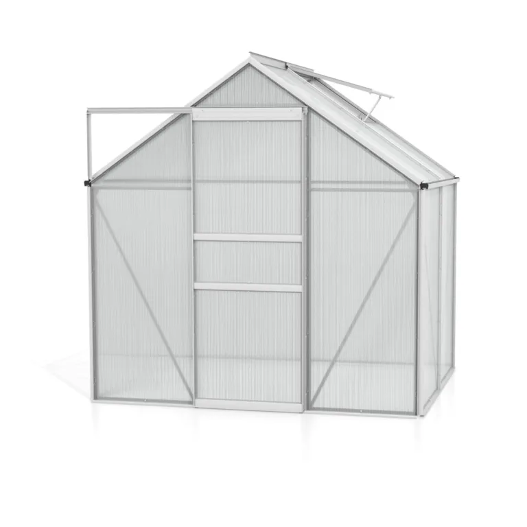 Vitavia Gewächshaus Calypso 3000", Aluminium eloxiert, 3,0 m², 6 mm HKP | Wetterfestes & stabiles Treibhaus | Perfekt für Gemüse & Pflanzen | Robust & langlebig – Bild 3