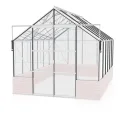 Vitavia Gewächshaus Cassandra 9900", Aluminium eloxiert, 9,9 m², ohne Sockelmauer, 3 mm ESG | Wetterfestes & stabiles Treibhaus | Perfekt für Gemüse & Pflanzen | Robust & langlebig - Thumbnail 1