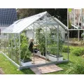 Vitavia Gewächshaus Meridian 1 11500", Aluminium, 11,5 m², 3 mm ESG | Wetterfestes & stabiles Treibhaus | Perfekt für Gemüse & Pflanzen | Robust & langlebig - Thumbnail 4