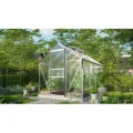 Vitavia Gewächshaus Marley inkl. Ready2Grow Zubehör-Set, smaragd grün, 2,5 m², 6 mm HKP | Wetterfestes & stabiles Treibhaus | Perfekt für Gemüse & Pflanzen | Robust & langlebig - Thumbnail 8