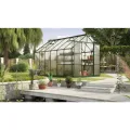 Vitavia Gewächshaus Uranus 8300", schwarz, 8,3 m², 3 mm ESG | Wetterfestes & stabiles Treibhaus | Perfekt für Gemüse & Pflanzen | Robust & langlebig - Thumbnail 5
