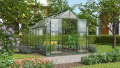 Vitavia Gewächshaus Mars 9900", smaragd grün, 9,9 m², 3 mm ESG | Wetterfestes & stabiles Treibhaus | Perfekt für Gemüse & Pflanzen | Robust & langlebig - Thumbnail 2