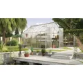Vitavia Gewächshaus Uranus 8300", smaragd grün, 8,3 m², 6 mm HKP | Wetterfestes & stabiles Treibhaus | Perfekt für Gemüse & Pflanzen | Robust & langlebig - Thumbnail 9