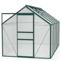 Vitavia Gewächshaus Venus 6200", smaragd grün, 6,2 m², 4 mm HKP | Wetterfestes & stabiles Treibhaus | Perfekt für Gemüse & Pflanzen | Robust & langlebig - Thumbnail 1
