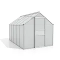 Vitavia Gewächshaus Comet 6200", Aluminium, 6,2 m², 4 mm HKP | Wetterfestes & stabiles Treibhaus | Perfekt für Gemüse & Pflanzen | Robust & langlebig - Thumbnail 3