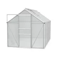 Vitavia Gewächshaus Comet 6200", Aluminium, 6,2 m², 4 mm HKP | Wetterfestes & stabiles Treibhaus | Perfekt für Gemüse & Pflanzen | Robust & langlebig - Thumbnail 5