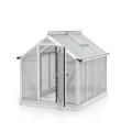Vitavia Minigewächshaus Merlin, Aluminium eloxiert, HKP ca. 4mm | Wetterfestes & stabiles Treibhaus | Perfekt für Gemüse & Pflanzen | Robust & langlebig - Thumbnail 2