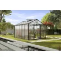 Vitavia Gewächshaus Zeus 8100", Aluminium eloxiert, 8,1 m², 3 mm ESG, 10 mm HKP | Wetterfestes & stabiles Treibhaus | Perfekt für Gemüse & Pflanzen | Robust & langlebig - Thumbnail 6
