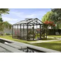 Vitavia Gewächshaus Zeus 8100", Aluminium eloxiert, 8,1 m², 3 mm ESG, 10 mm HKP | Wetterfestes & stabiles Treibhaus | Perfekt für Gemüse & Pflanzen | Robust & langlebig - Thumbnail 8