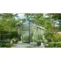 Vitavia Gewächshaus Marley inkl. Ready2Grow Zubehör-Set, schwarz, 2,5 m², 6 mm HKP | Wetterfestes & stabiles Treibhaus | Perfekt für Gemüse & Pflanzen | Robust & langlebig - Thumbnail 4