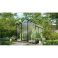 Vitavia Gewächshaus Marley inkl. Ready2Grow Zubehör-Set, schwarz, 2,5 m², 6 mm HKP | Wetterfestes & stabiles Treibhaus | Perfekt für Gemüse & Pflanzen | Robust & langlebig - Thumbnail 6
