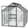 Vitavia Gewächshaus Venus 6200", Aluminium eloxiert, 6,2 m², 4 mm HKP | Wetterfestes & stabiles Treibhaus | Perfekt für Gemüse & Pflanzen | Robust & langlebig - Thumbnail 8