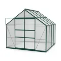 Vitavia Gewächshaus Mars 6700", smaragd grün, 6,7 m², 6 mm HKP | Wetterfestes & stabiles Treibhaus | Perfekt für Gemüse & Pflanzen | Robust & langlebig - Thumbnail 2