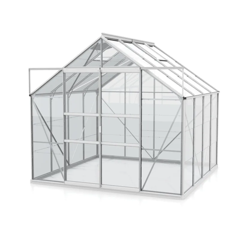 Vitavia Gewächshaus Mars 6700", Aluminium eloxiert, 6,7 m², 3 mm ESG | Wetterfestes & stabiles Treibhaus | Perfekt für Gemüse & Pflanzen | Robust & langlebig – Bild 2