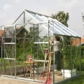 Vitavia Gewächshaus Mars 6700", Aluminium eloxiert, 6,7 m², 3 mm ESG | Wetterfestes & stabiles Treibhaus | Perfekt für Gemüse & Pflanzen | Robust & langlebig - Thumbnail 5