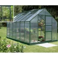Vitavia Gewächshaus Meridian 1 9900", schwarz, 9,9 m², 4 mm HKP | Wetterfestes & stabiles Treibhaus | Perfekt für Gemüse & Pflanzen | Robust & langlebig - Thumbnail 6