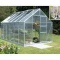 Vitavia Gewächshaus Meridian 1 9900", schwarz, 9,9 m², 4 mm HKP | Wetterfestes & stabiles Treibhaus | Perfekt für Gemüse & Pflanzen | Robust & langlebig - Thumbnail 10