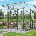 Vitavia Gewächshaus Playa 5900", Aluminium, 5,9 m², 6 mm HKP | Wetterfestes & stabiles Treibhaus | Perfekt für Gemüse & Pflanzen | Robust & langlebig - Thumbnail 7