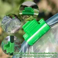 50 Stück Klemmklemmen Tunnel Clips grün Kunststoff 11mm - Thumbnail 6