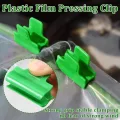 50 Stück Klemmklemmen Tunnel Clips grün Kunststoff 11mm - Thumbnail 4