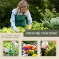 NATIV Hochbeet Metall anthrazit, 160x80x78 cm, ovales Beet für Garten, galvanisiert, wetterfestes und stabiles Gartenbeet für Gemüse, Kräuter & Blumen, langlebiges Pflanzbeet für den Außenbereich - Thumbnail 7