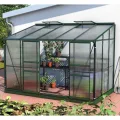 INNOLUX Gewächshaus Vitavia Ida 6500 Grün Polycarbonat 6 mm 201 x 324 H 222 cm - Thumbnail 1