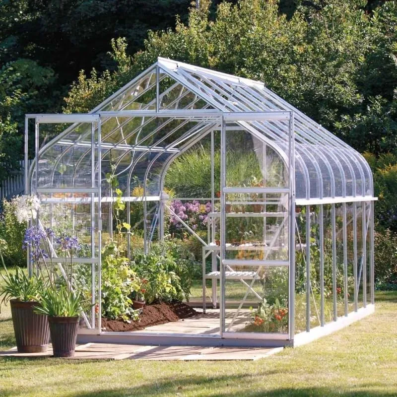 INNOLUX Gewächshaus Vitavia Diana 11500 aus Aluminium und Polycarbonat mit Wabenstruktur, 4 mm, 254 x 445 x H255 - Bild 1