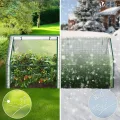 VOUNOT Gewächshaus Mini 180x90x90 cm mit 2 Rolltür, Klein Foliengewächshaus für Balkon, Garten, Tomatengewächshaus Stabil Winterfest Wetterfest, Verstärkte PE-Folie 135g/m², Weiß - Thumbnail 2