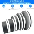 Gewächshaus Klebeband Anti Dust Tape 10m, Selbstklebend Kantenverschlussband für Stegplatten und Hohlkammerplatten von 4-10 mm (25mm Breit) - Thumbnail 2