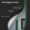 WOLTU Growzelt Gewächshaus Gartenhaus Indoor, aus Oxford-Gewebe, Hochreflektierendem Material mit Belüftungsöffnungen & Beobachtungsfenstern, für Balkon Garage, Schwarz, 60x60x120 cm - Thumbnail 3