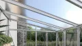 Vitavia Anlehn-Gewächshaus Helena 10200", Aluminium, 10,2 m², 3 mm ESG, 10 mm HKP | Wetterfestes & stabiles Wand-Gewächshaus zur Pflanzenanzucht | Ideales Treibhaus für Gemüse, Kräuter & Blumen - Thumbnail 4