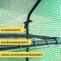 etm - Gewächshaus - Platzsparend, Hochwertiges Anzuchthaus Garten Balkon Stabil & Einfach zu Montieren (Grün, 143x143x195 Harrest) - Thumbnail 4