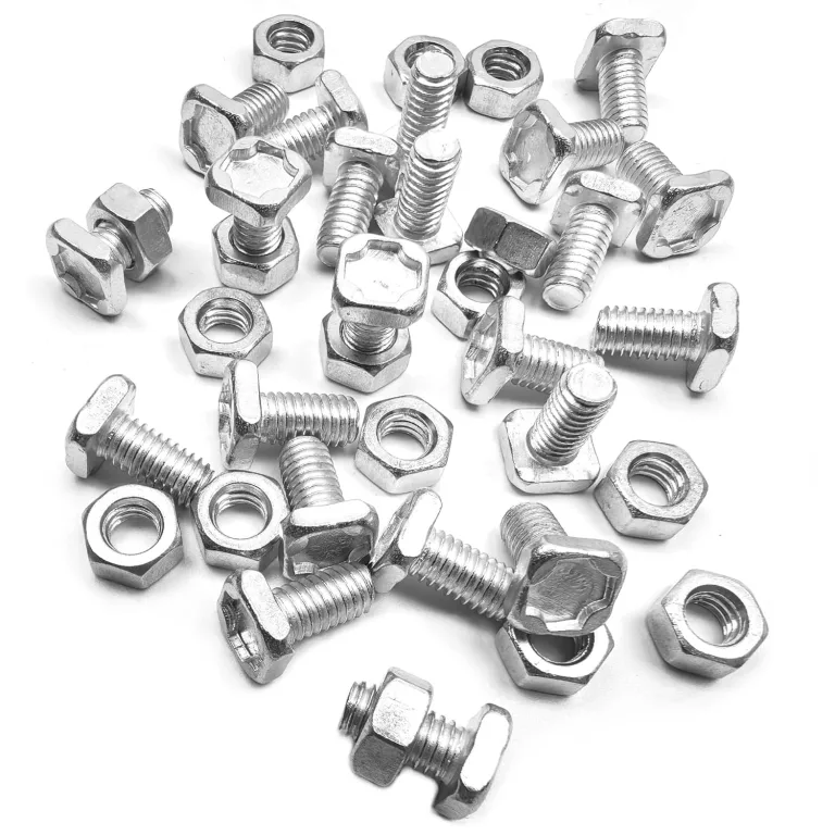 Gewächshausschrauben und -ringe für Gewächshaus, Gewächshauszubehör, Aluminium-Gewächshausmuttern und -schrauben, Aufhängeringe (Bolts & Nuts With Rings- 20pcs) – Bild 7